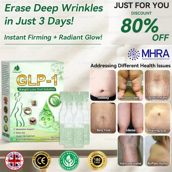 Official Store | CrazyLeaf®🎇 𝐺𝐿𝑃-1 𝑊𝑒𝑖𝑔ℎ𝑡 𝐿𝑜𝑠𝑠 𝑂𝑟𝑎𝑙 𝑆𝑜𝑙𝑢𝑡𝑖𝑜𝑛 - 👨‍⚕️ 𝑂𝑏𝑒𝑠𝑖𝑡𝑦,𝐶𝑎𝑟𝑑𝑖𝑜𝑣𝑎𝑠𝑐𝑢𝑙𝑎𝑟 𝐷𝑖𝑠𝑒𝑎𝑠, 𝐷𝑖𝑎𝑏𝑒𝑡𝑒𝑠, 𝑆𝑙𝑒𝑒𝑝 𝐴𝑝𝑛𝑒𝑎, 𝐽𝑜𝑖𝑛𝑡 𝑃𝑟𝑜𝑏𝑙𝑒𝑚𝑠 𝑎𝑛𝑑 𝑀𝑜𝑟𝑒