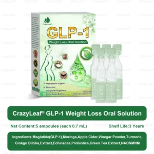 Official Store | CrazyLeaf®🎇 𝐺𝐿𝑃-1 𝑊𝑒𝑖𝑔ℎ𝑡 𝐿𝑜𝑠𝑠 𝑂𝑟𝑎𝑙 𝑆𝑜𝑙𝑢𝑡𝑖𝑜𝑛 - 👨‍⚕️ 𝑂𝑏𝑒𝑠𝑖𝑡𝑦,𝐶𝑎𝑟𝑑𝑖𝑜𝑣𝑎𝑠𝑐𝑢𝑙𝑎𝑟 𝐷𝑖𝑠𝑒𝑎𝑠, 𝐷𝑖𝑎𝑏𝑒𝑡𝑒𝑠, 𝑆𝑙𝑒𝑒𝑝 𝐴𝑝𝑛𝑒𝑎, 𝐽𝑜𝑖𝑛𝑡 𝑃𝑟𝑜𝑏𝑙𝑒𝑚𝑠 𝑎𝑛𝑑 𝑀𝑜𝑟𝑒